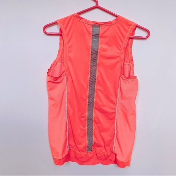 Athleta Sleeveless Workout Tank Top Neon Orange S - Picture 3 of 10